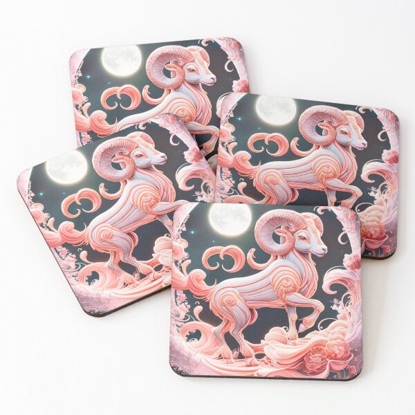 Item preview, Aries Astrology. Moon in Aries, Zodiac sign, Aries symbol designed and sold by ZodiacWonders.