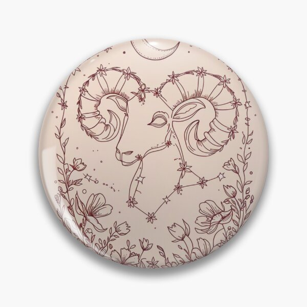 Item preview, Aries Astrology. Moon in Aries, Zodiac sign, Aries symbol designed and sold by ZodiacWonders.