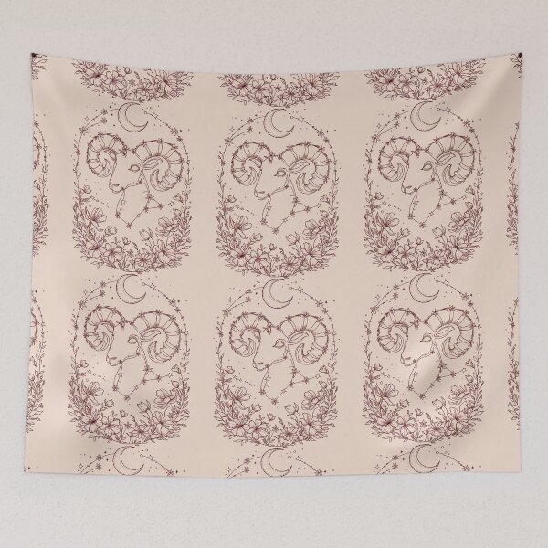 Item preview, Aries Astrology. Moon in Aries, Zodiac sign, Aries symbol designed and sold by ZodiacWonders.