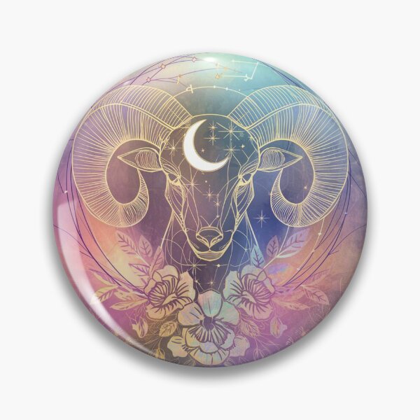 Artikelvorschau, Widder-Astrologie. Mond im Widder, Sternzeichen, Widder-Symbol entworfen und verkauft von ZodiacWonders.