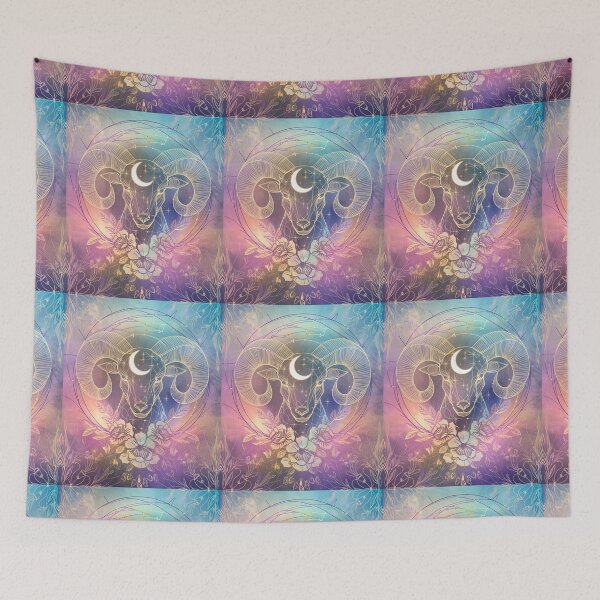 Item preview, Aries Astrology. Moon in Aries, Zodiac sign, Aries symbol designed and sold by ZodiacWonders.