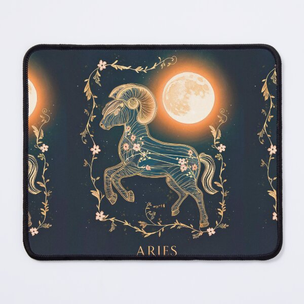 Item preview, Aries Astrology. Moon in Aries, Zodiac sign, Aries symbol designed and sold by ZodiacWonders.