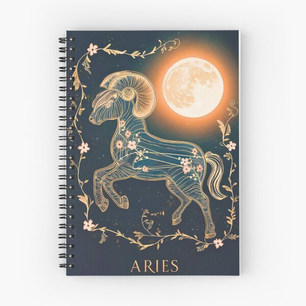 Item preview, Aries Astrology. Moon in Aries, Zodiac sign, Aries symbol designed and sold by ZodiacWonders.