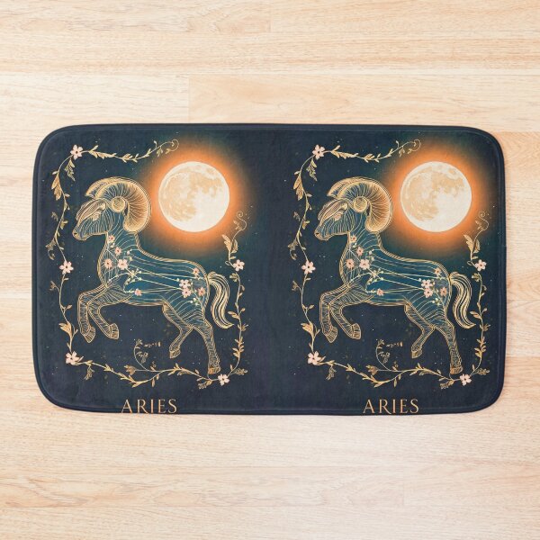 Item preview, Aries Astrology. Moon in Aries, Zodiac sign, Aries symbol designed and sold by ZodiacWonders.