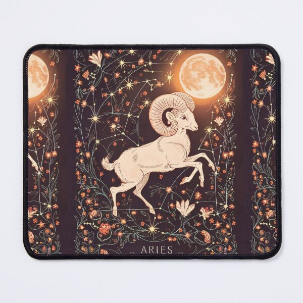 Item preview, Aries Astrology. Moon in Aries, Zodiac sign, Aries symbol designed and sold by ZodiacWonders.