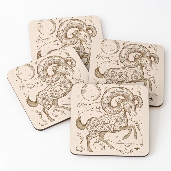 Item preview, Aries Astrology. Moon in Aries, Zodiac sign, Aries symbol designed and sold by ZodiacWonders.