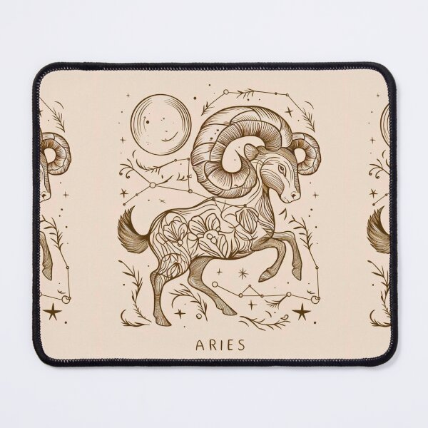 Item preview, Aries Astrology. Moon in Aries, Zodiac sign, Aries symbol designed and sold by ZodiacWonders.