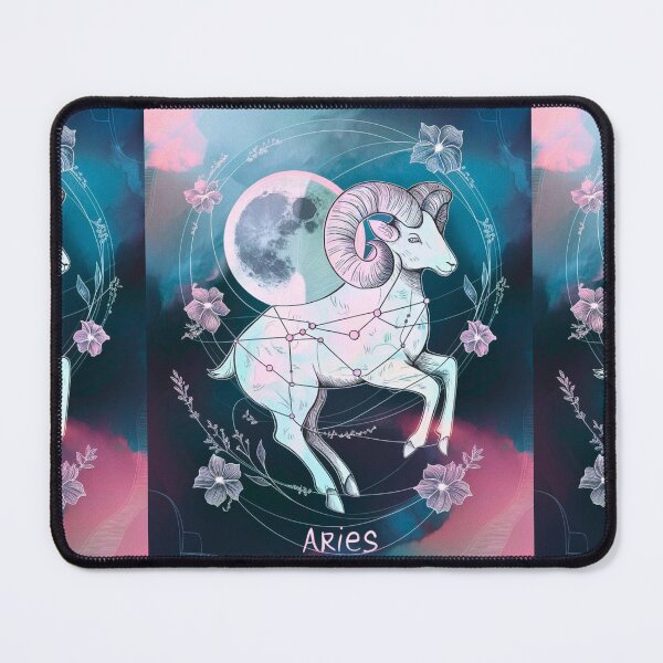 Item preview, Aries Astrology. Moon in Aries, Zodiac sign, Aries symbol designed and sold by ZodiacWonders.