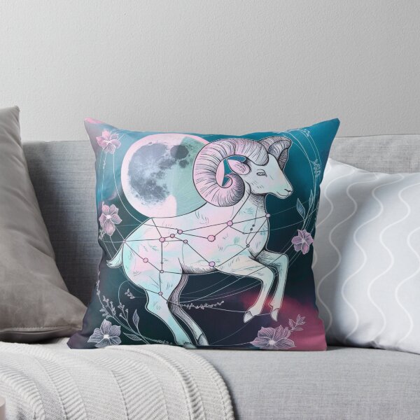 Artikelvorschau, Widder-Astrologie. Mond im Widder, Sternzeichen, Widder-Symbol entworfen und verkauft von ZodiacWonders.