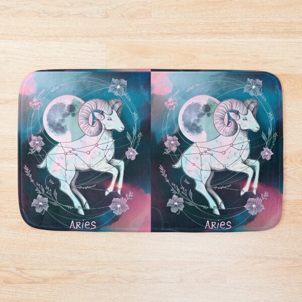 Item preview, Aries Astrology. Moon in Aries, Zodiac sign, Aries symbol designed and sold by ZodiacWonders.