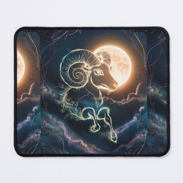 Item preview, Aries Astrology. Moon in Aries, Zodiac sign, Aries symbol designed and sold by ZodiacWonders.