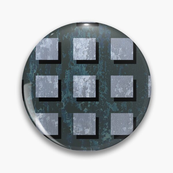 Item preview, White Grunge 3D Square Pattern designed and sold by Diana377.