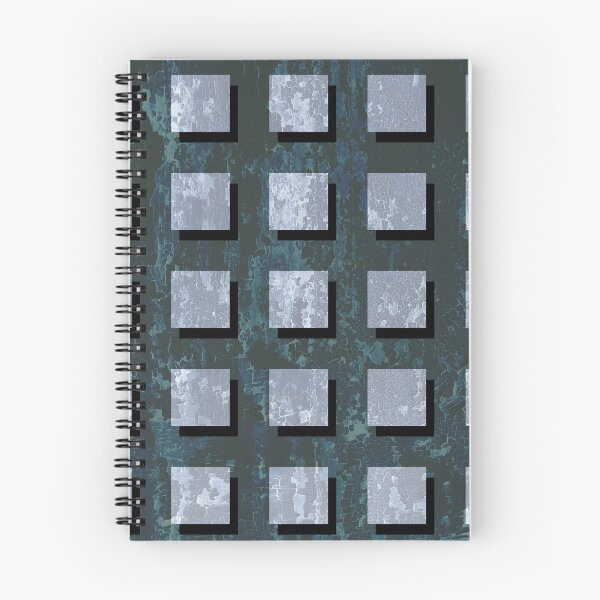 Item preview, White Grunge 3D Square Pattern designed and sold by Diana377.
