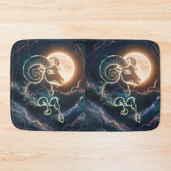Item preview, Aries Astrology. Moon in Aries, Zodiac sign, Aries symbol designed and sold by ZodiacWonders.