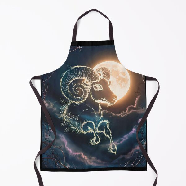 Item preview, Aries Astrology. Moon in Aries, Zodiac sign, Aries symbol designed and sold by ZodiacWonders.