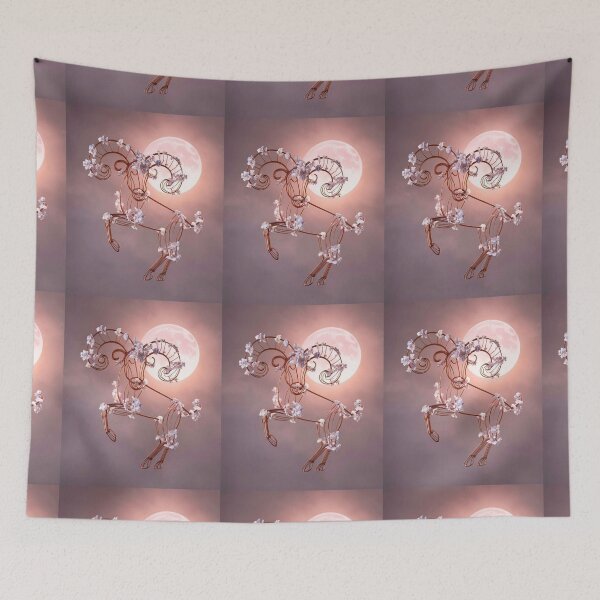 Item preview, Aries Astrology. Moon in Aries, Zodiac sign, Aries symbol designed and sold by ZodiacWonders.