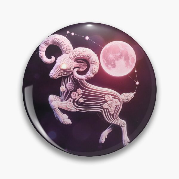 Item preview, Aries Astrology. Moon in Aries, Zodiac sign, Aries symbol designed and sold by ZodiacWonders.