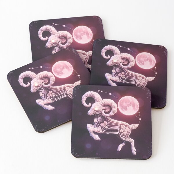 Item preview, Aries Astrology. Moon in Aries, Zodiac sign, Aries symbol designed and sold by ZodiacWonders.