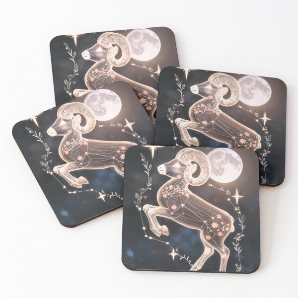 Item preview, Aries Astrology. Moon in Aries, Zodiac sign, Aries symbol designed and sold by ZodiacWonders.