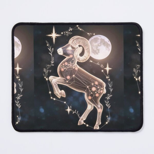 Item preview, Aries Astrology. Moon in Aries, Zodiac sign, Aries symbol designed and sold by ZodiacWonders.