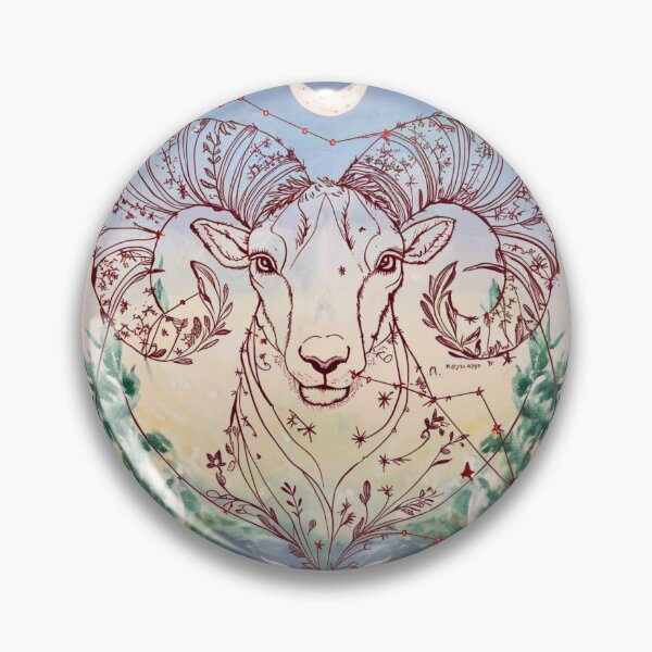 Item preview, Aries Astrology. Moon in Aries, Zodiac sign, Aries symbol designed and sold by ZodiacWonders.