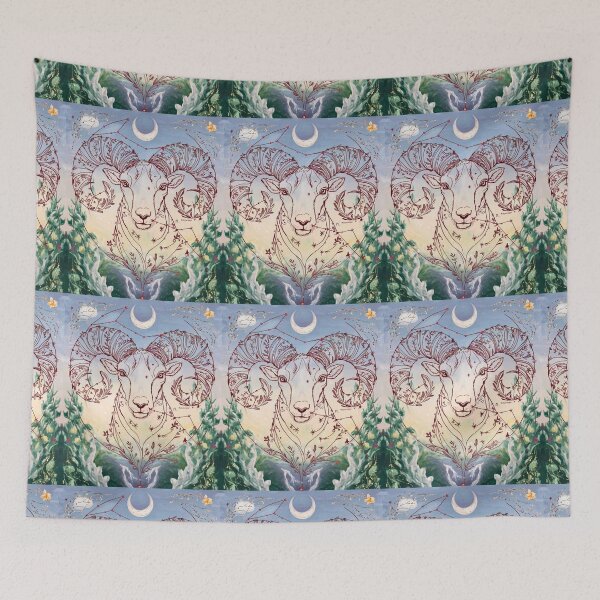 Item preview, Aries Astrology. Moon in Aries, Zodiac sign, Aries symbol designed and sold by ZodiacWonders.