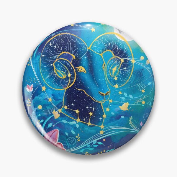 Item preview, Aries Astrology. Moon in Aries, Zodiac sign, Aries symbol designed and sold by ZodiacWonders.
