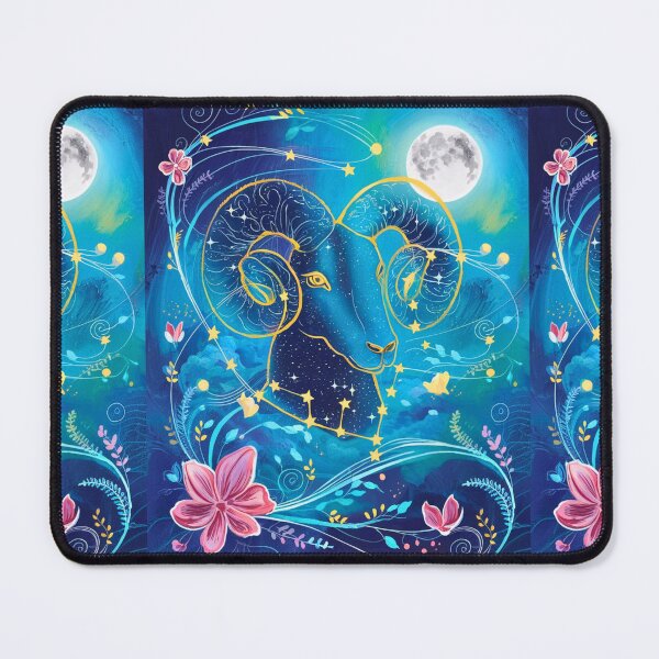 Item preview, Aries Astrology. Moon in Aries, Zodiac sign, Aries symbol designed and sold by ZodiacWonders.