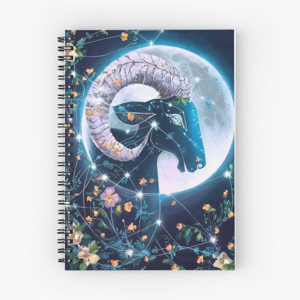 Item preview, Aries Astrology. Moon in Aries, Zodiac sign, Aries symbol designed and sold by ZodiacWonders.