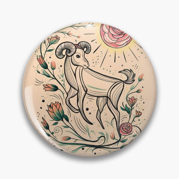 Item preview, Aries Astrology. Moon in Aries, Zodiac sign, Aries symbol designed and sold by ZodiacWonders.