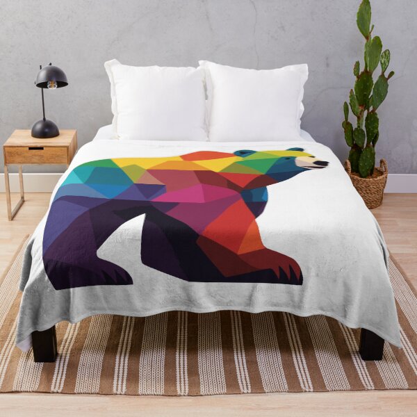 Item preview, Rainbow Bear designed and sold by LTDesignsShop.