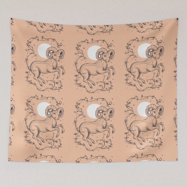 Item preview, Aries Astrology. Moon in Aries, Zodiac sign, Aries symbol designed and sold by ZodiacWonders.