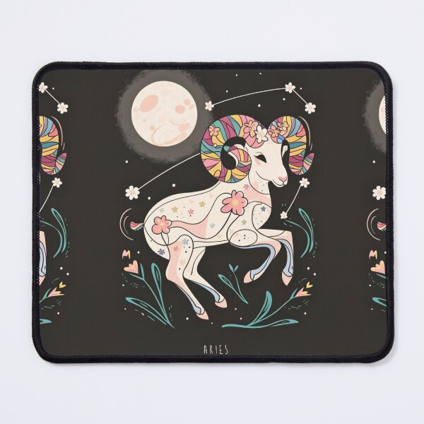 Item preview, Aries Astrology. Moon in Aries, Zodiac sign, Aries symbol designed and sold by ZodiacWonders.
