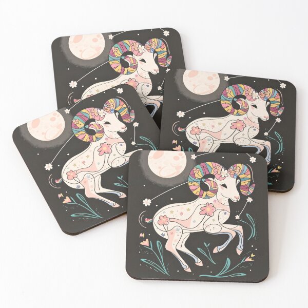 Item preview, Aries Astrology. Moon in Aries, Zodiac sign, Aries symbol designed and sold by ZodiacWonders.
