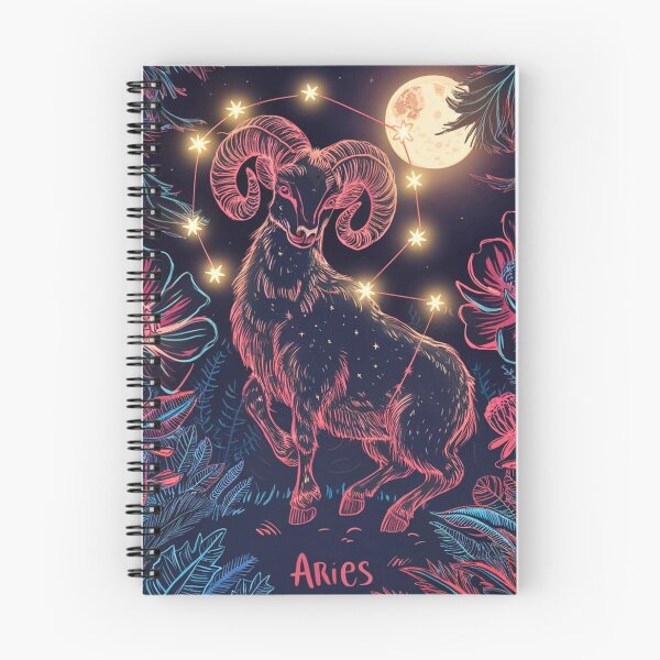 Item preview, Aries Astrology. Moon in Aries, Zodiac sign, Aries symbol designed and sold by ZodiacWonders.
