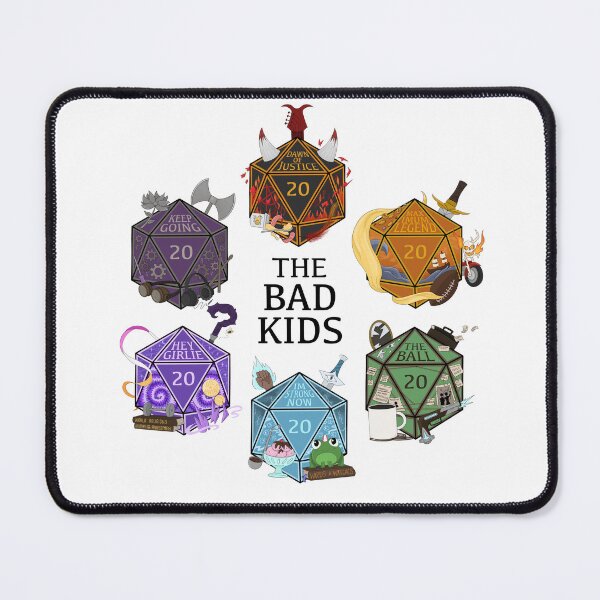 Item preview, Bad Kids Junior Year Dice Set designed and sold by citrinecreates.