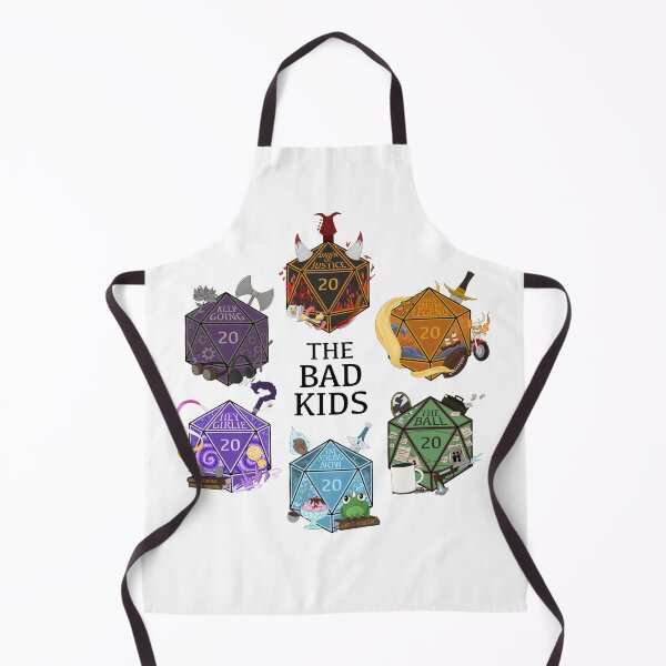 Item preview, Bad Kids Junior Year Dice Set designed and sold by citrinecreates.