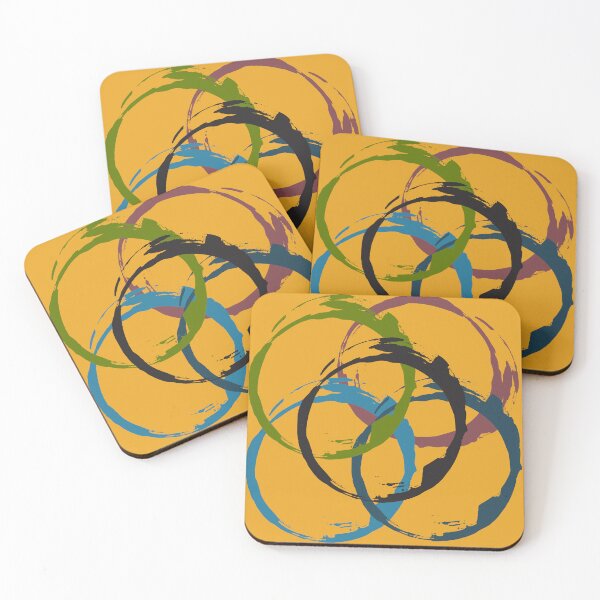 Item preview, Circle life Colorful Patterns designed and sold by Modern-Tropical.
