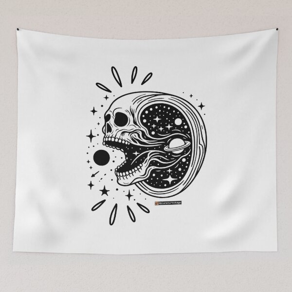 Item preview, Cosmic Skull designed and sold by planetwrockage.