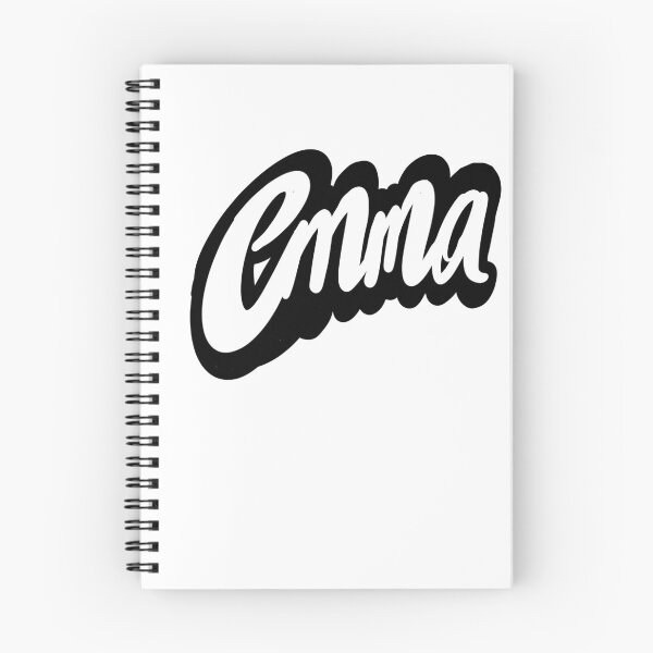 Artikelvorschau, Emma, beliebter Vorname für Mädchen in kursiver weißer Schrift. Personalisierter, individueller Name Emma entworfen und verkauft von Artonmytee.