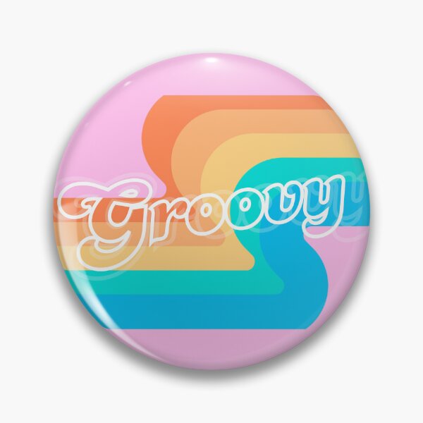Item preview, Groovy Rainbow Retro Design designed and sold by CarefulCreation.