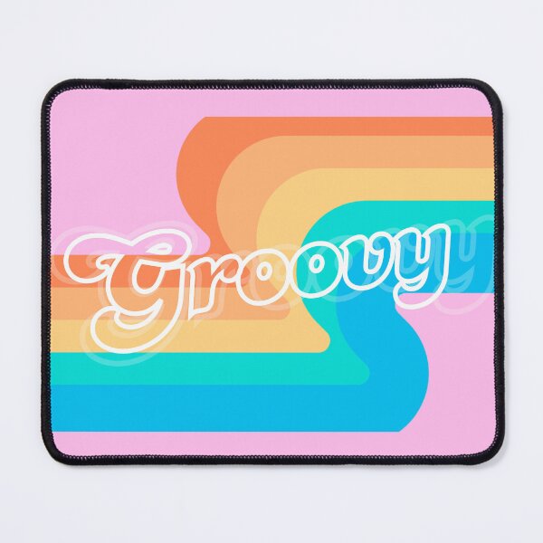 Item preview, Groovy Rainbow Retro Design designed and sold by CarefulCreation.