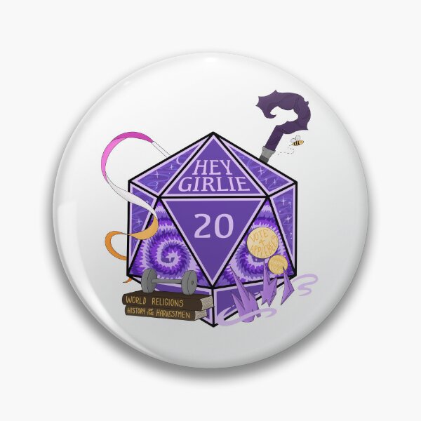 Item preview, Kristen Applebees Junior Year D20 designed and sold by citrinecreates.