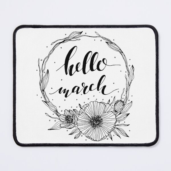 Item preview, Hello March Line Art designed and sold by Chloes-drawings.