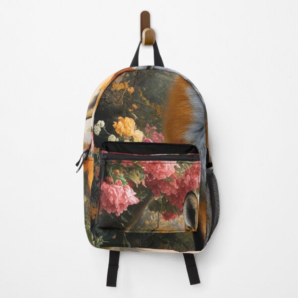 Artikelvorschau, Fuchs-Porträt. Frühlingsfuchs, Blumenfuchs, Vintage-Fuchs, Fuchs-Gemälde, Rembrandt van Rijnstyle entworfen und verkauft von FoxVibes.