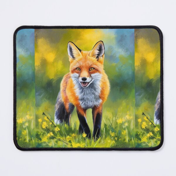 Artikelvorschau, Fuchs-Porträt. Frühlingsfuchs, Blumenfuchs, Vintage-Fuchs, Fuchs-Gemälde, Rembrandt van Rijnstyle entworfen und verkauft von FoxVibes.