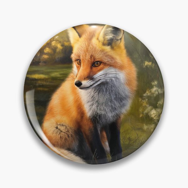 Artikelvorschau, Fuchs-Porträt. Frühlingsfuchs, Blumenfuchs, Vintage-Fuchs, Fuchs-Gemälde, Rembrandt van Rijnstyle entworfen und verkauft von FoxVibes.