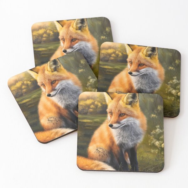 Artikelvorschau, Fuchs-Porträt. Frühlingsfuchs, Blumenfuchs, Vintage-Fuchs, Fuchs-Gemälde, Rembrandt van Rijnstyle entworfen und verkauft von FoxVibes.