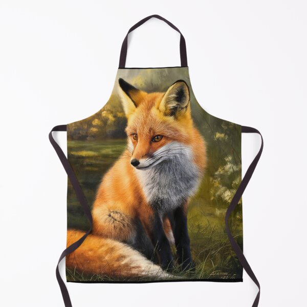 Artikelvorschau, Fuchs-Porträt. Frühlingsfuchs, Blumenfuchs, Vintage-Fuchs, Fuchs-Gemälde, Rembrandt van Rijnstyle entworfen und verkauft von FoxVibes.