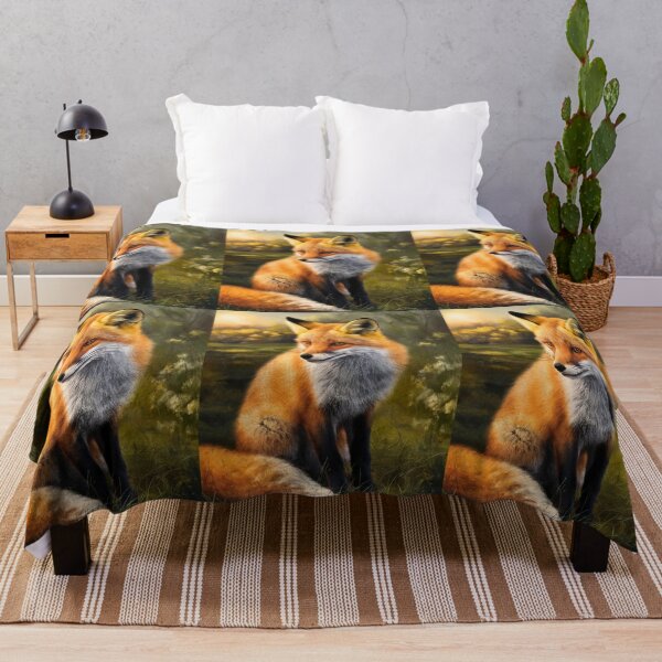 Artikelvorschau, Fuchs-Porträt. Frühlingsfuchs, Blumenfuchs, Vintage-Fuchs, Fuchs-Gemälde, Rembrandt van Rijnstyle entworfen und verkauft von FoxVibes.